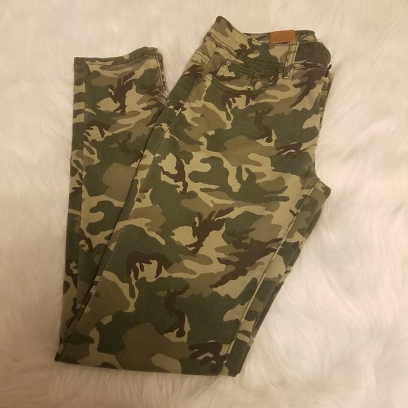ROX DENIM LIGHT CAMOUFLAGE SKINNY'S - Picture 2 of 5